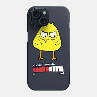 Funny Chicken, Poultry Hatching Mischief Phone Case