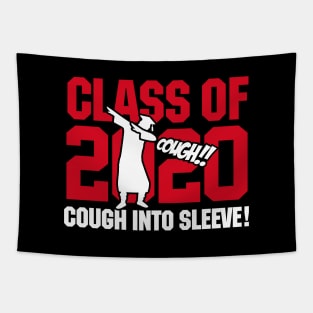 Dab dabbing Class of 2020 coughing graduation gift Tapestry