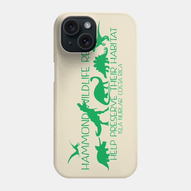 Hammond Wildlife Preserve Staff Phone Case by GarBear Designs