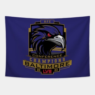 AFC Champs Ravens 2023 Tapestry