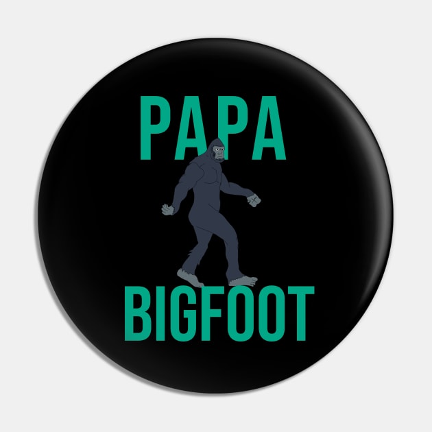 Papa bigfoot Pin by cypryanus