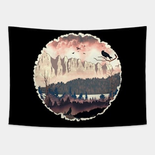 Mountain View Tapestry