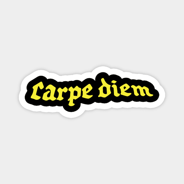 CARPE DIEM Magnet by encip