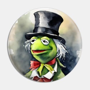 Kermit Scrooge Pin