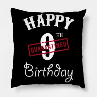 Happy 9th Quarantined Birthday Pillow