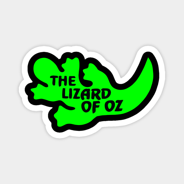 The Lizard Of Oz Magnet by TheLizardOfOz