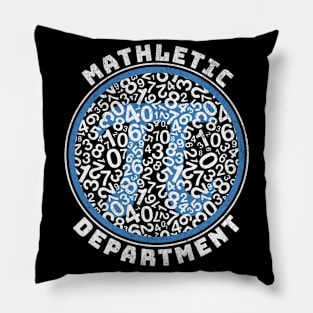 Mathletic Department Pi Day Nerd Math Student Teacher Pillow