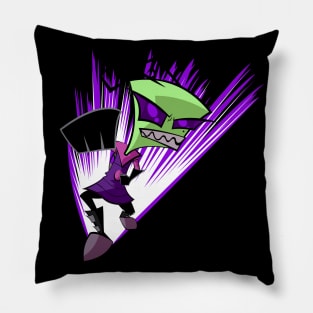 Tak Attacks! - Invader Zim Pillow