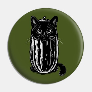 Kitty in A Pickle 2 Pin