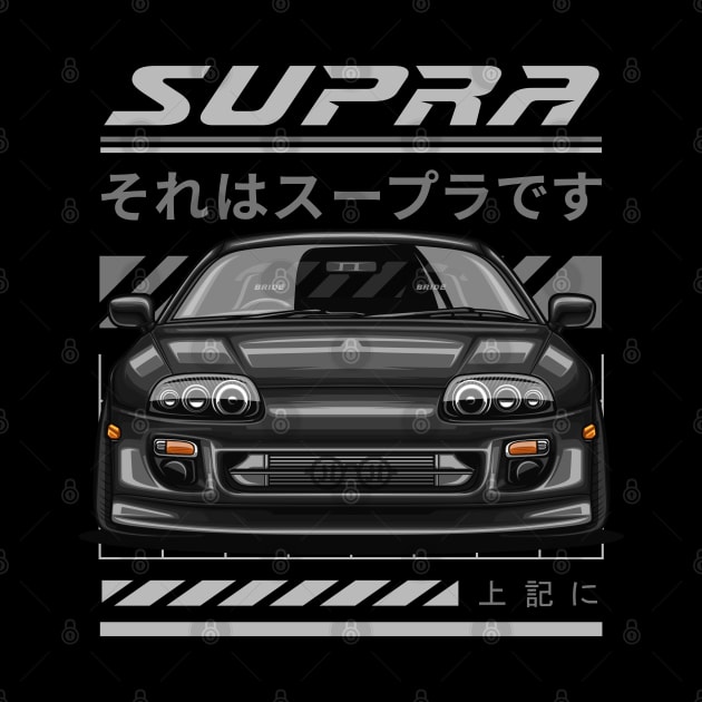 Supra MK4 JDM Legends (super black) by Jiooji Project