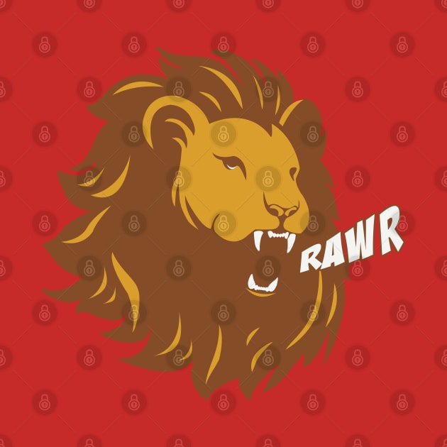 Rawr Lion by rachybattlebot