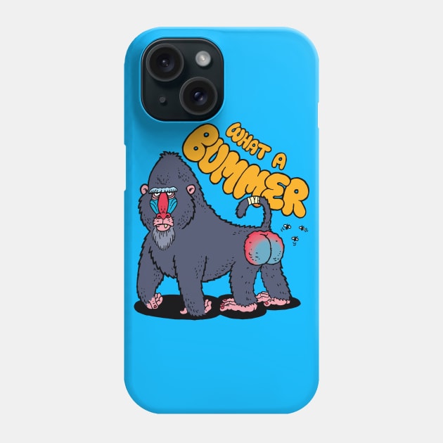 What a Bummer Phone Case by LittleCozyNostril