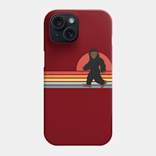 Bigfoot Retro Sunset Phone Case