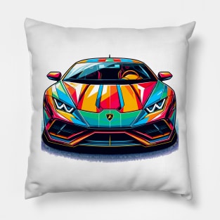 Lamborghini huracan Pillow