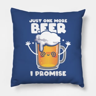 One More Beer Pillow