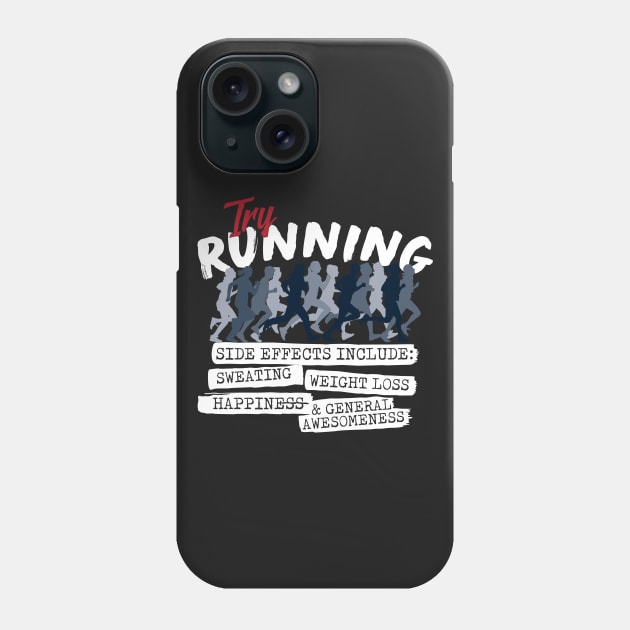 Try Running Phone Case by thingsandthings