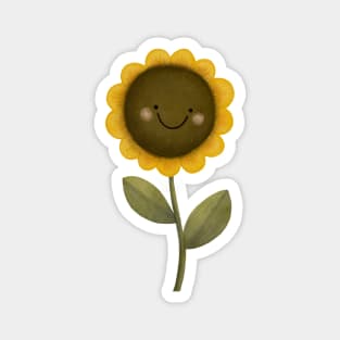 Happy sunflower Magnet