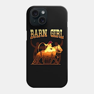 Barn Girl I Equestrian Pony Horse Fan Phone Case