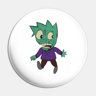 OMG it's Hipster Zombie Pin