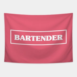 Bartender (pink) Tapestry