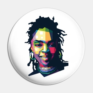 L. BOOGIE Pin