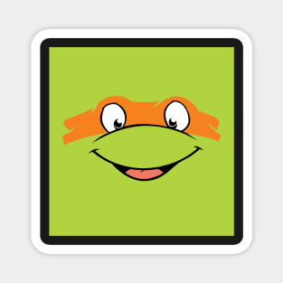 Michelangelo TMNT Mask Design, Artwork, Vector, Graphic Magnet