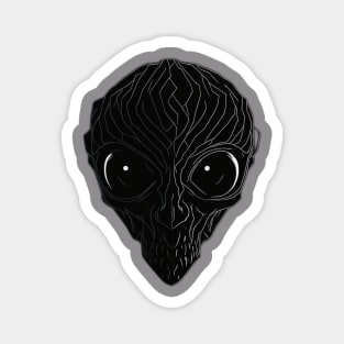 Alien Head Magnet