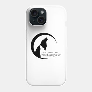 Skemy Moon Quote Phone Case