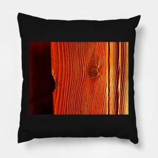 Against the Wood Grain Pillow