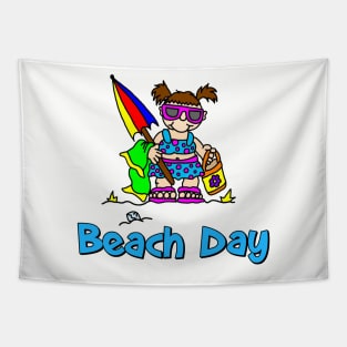 Beach Day Tapestry