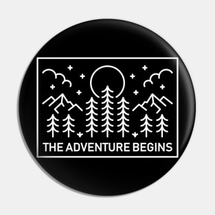 The Adventure Begins 2 Pin