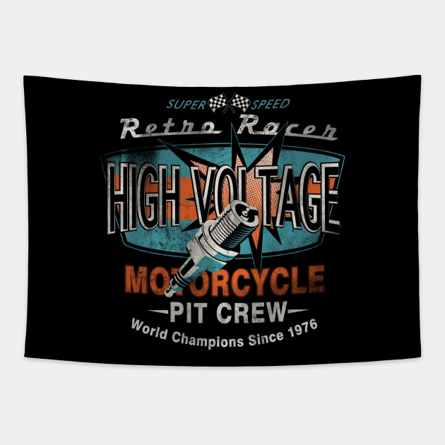 High Voltage Tapestry by BrickorBrackdesigns