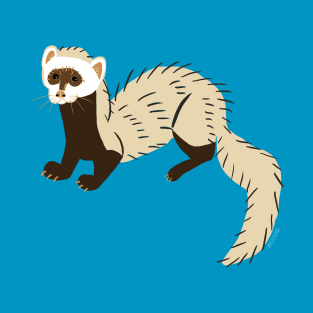 Creme Ferret T-Shirt