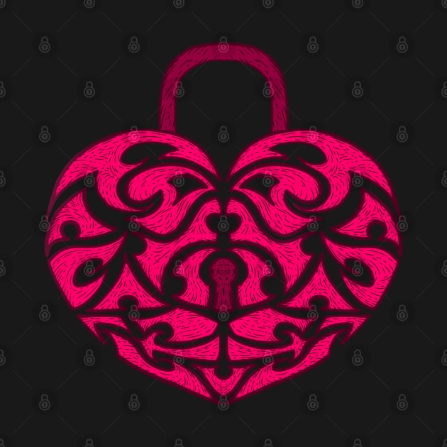 Heart lock by L’étoile stéllaire