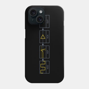 Analogue Synth Signal Path Phone Case