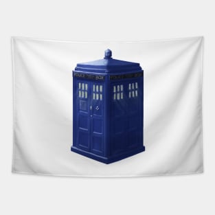 Tardis with Light Rays. Tapestry