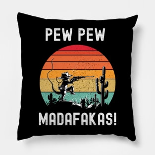 Pew Pew Madafakas Pillow