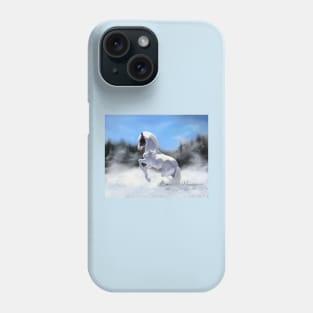 White Winter Phone Case