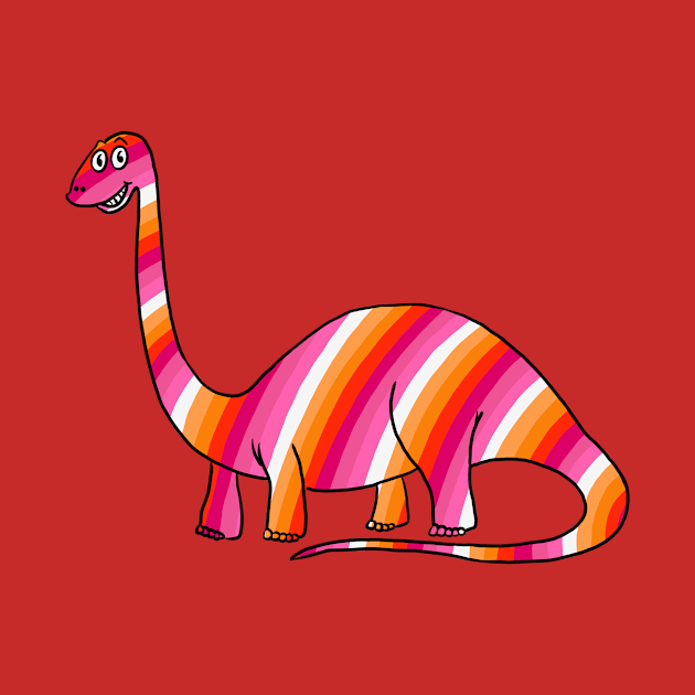 Lesbian Dinosaur by DrawMe