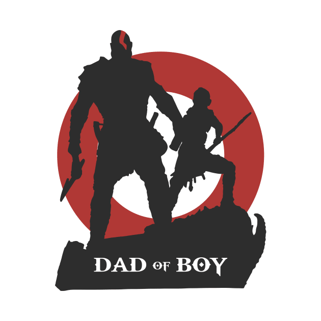 Dad Of Boy God Of War by Kutaitum