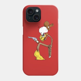 cowboy wizard pulled the trigger of his gun Phone Case