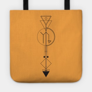 Capricorn Arrow - Geometric Astrology Tote