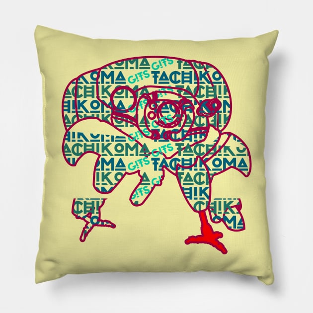 GITS - Lithium Flower - Tachikoma Pillow by MountainFold