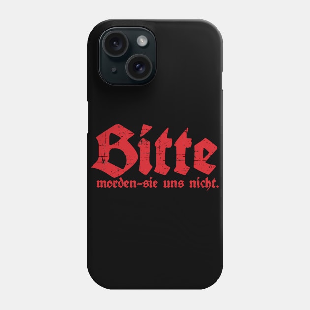 SCARY. GERMAN. GUY. Phone Case by VOLPEdesign