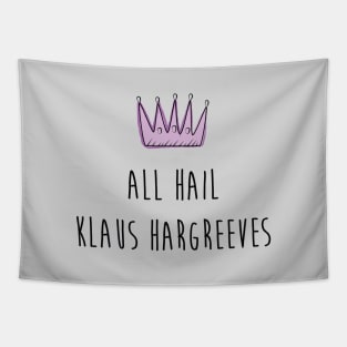 All hail Klaus Hargreeves Tapestry