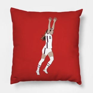 rose the number 16 Pillow