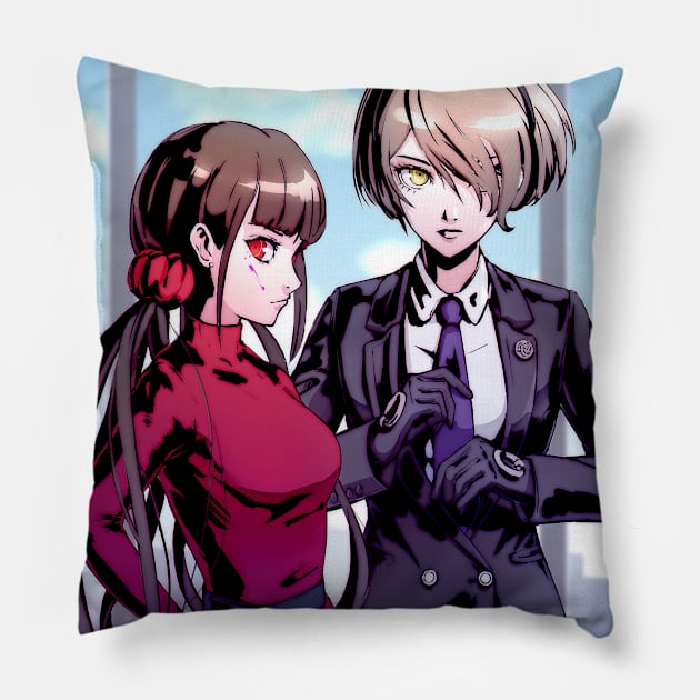 Prime Minister and her Favourite Hitman Pillow by dat_cravat