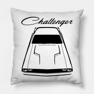 Challenger 1970 - Multi color Pillow