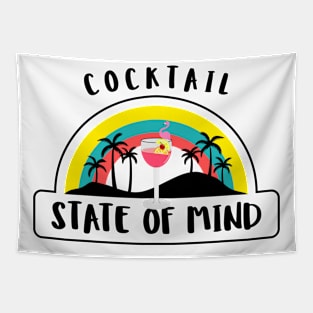 COCKTAIL State Of Mind Cocktail Lover Tapestry