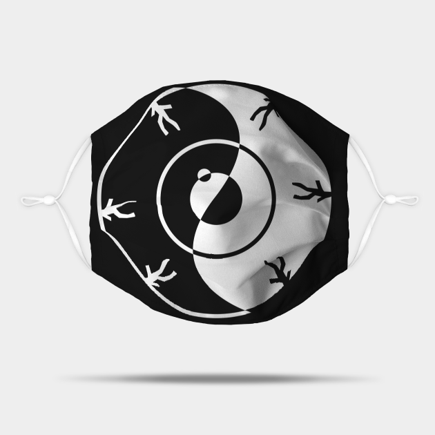 Weirdcore Aesthetic Eye Ying Yang Strangecore Weirdcore Mask